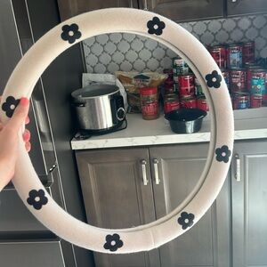 Flower Steering Wheel Cover